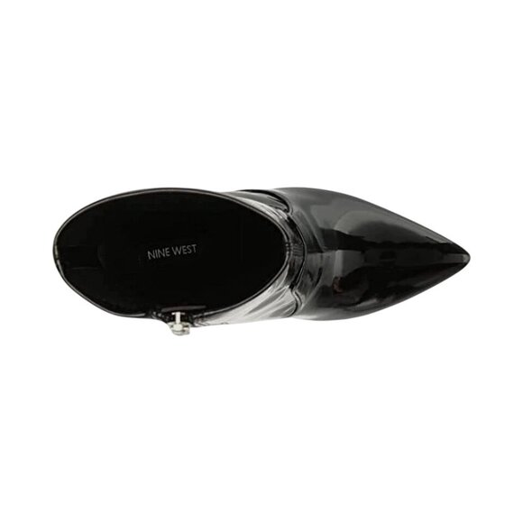 Nine West Womens Patent Pointed Toe Booties - Picture 5 of 5